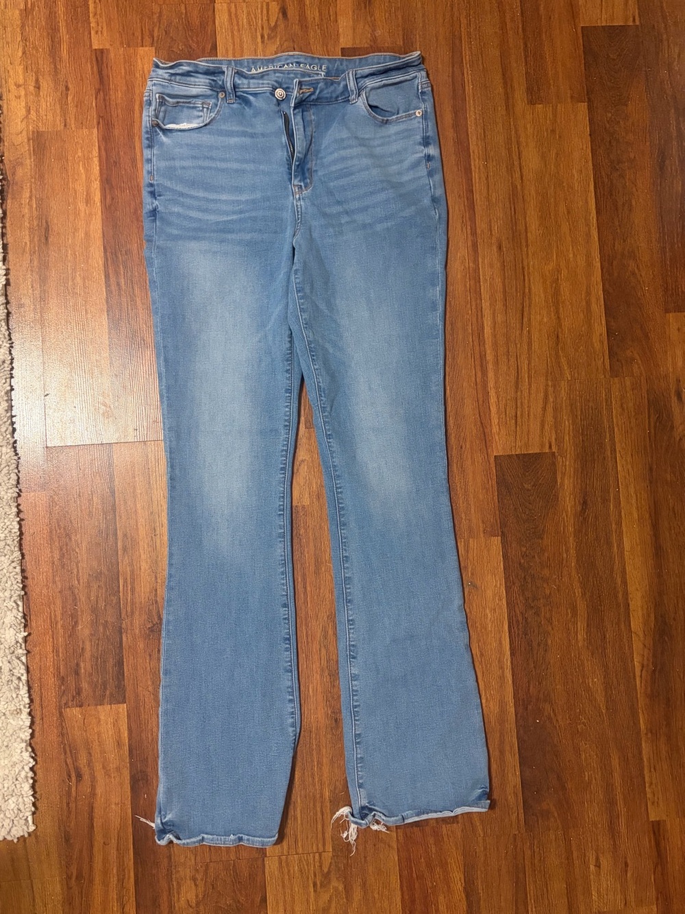 American Eagle Outfitters Light Blue Flare Jeans